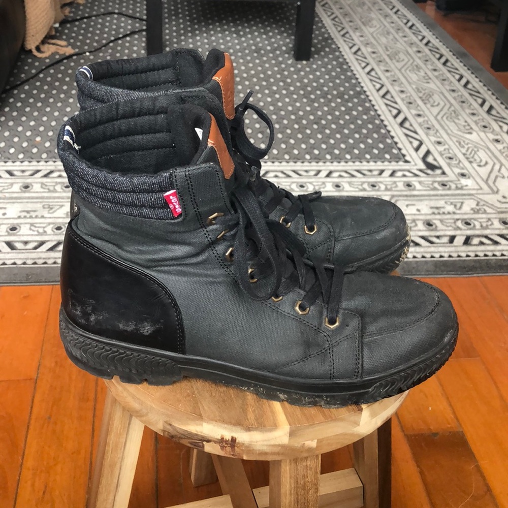 Levi’s Black Combat boots